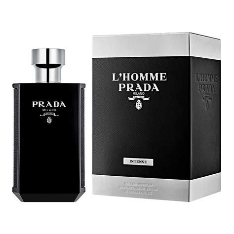 prada l homme eau de parfum intense|prada l'homme intense price.